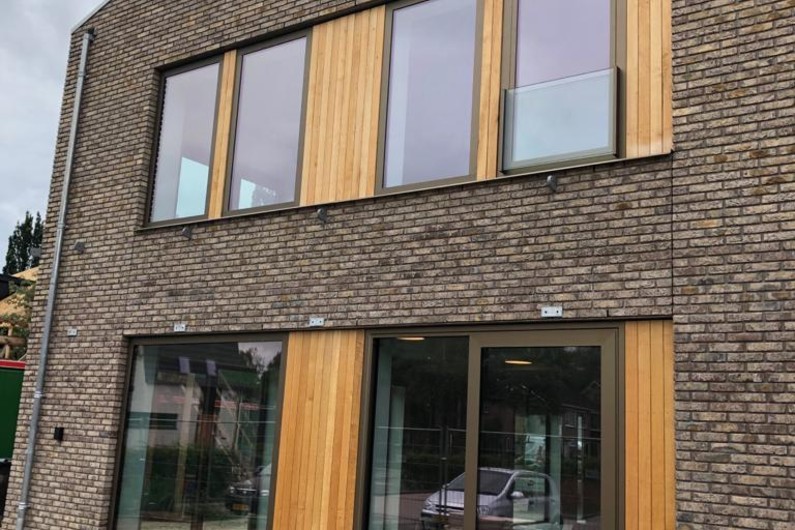 Aluminium kozijnen Gastenhuis te Bennekom